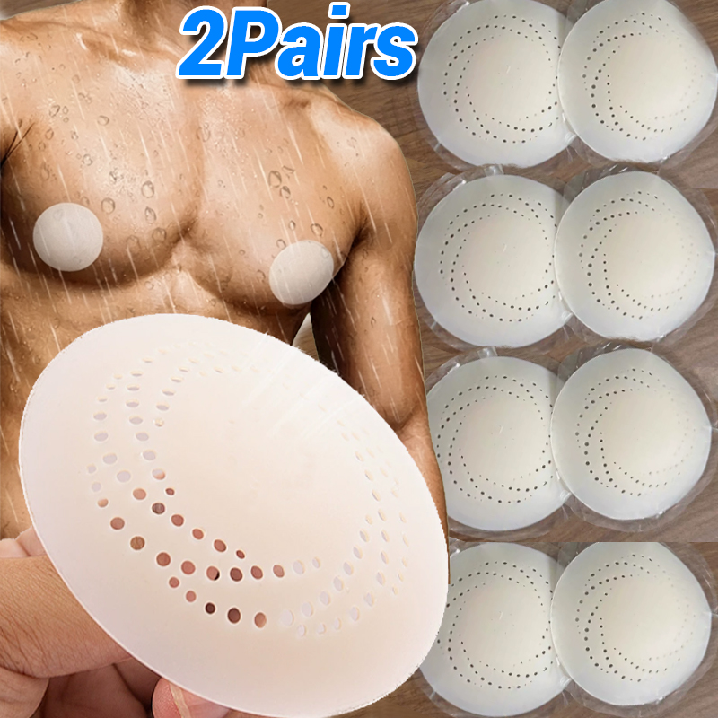 Silicone Bra Adhesive - 남성용 니플 커버 실리콘 투명 브라